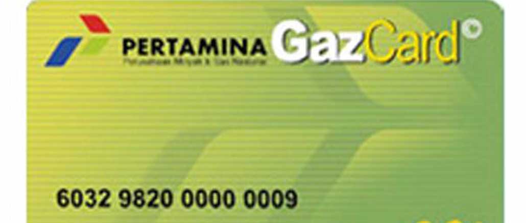 Pertamina Gaz Card