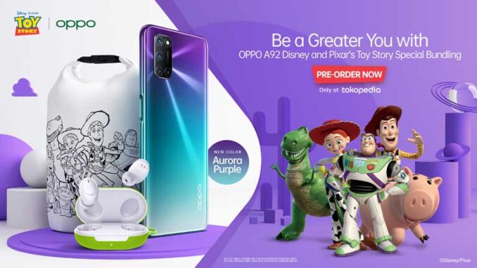 OPPO A92 Disney and Pixar’s Toy Story Bundling Edition