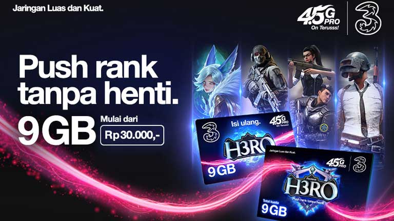 Kartu Perdana H3RO