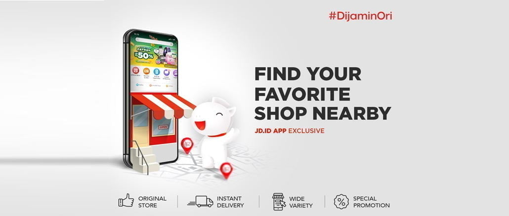 Fitur Nearby Shops JD.id