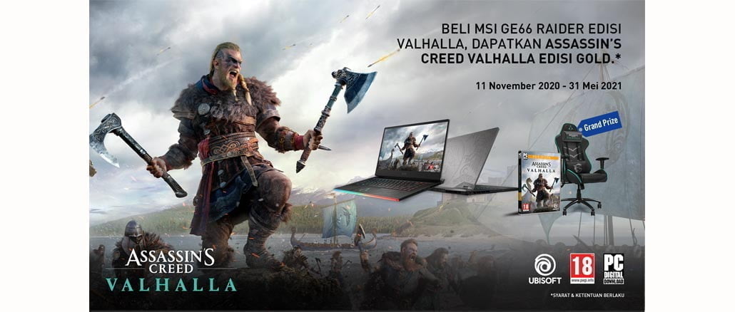 Kerjasama MSI dan Ubisoft