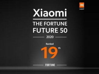 Xiaomi di Fortune Future 50