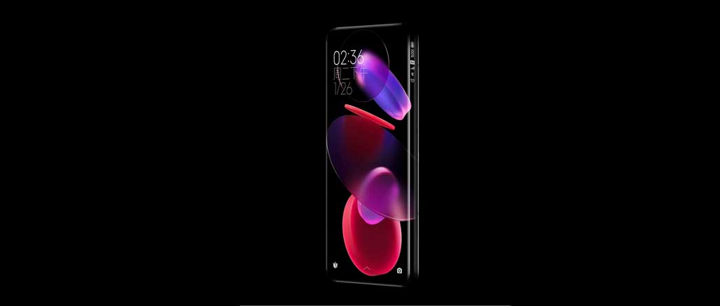 Xiaomi Quad-curved Waterfall Display