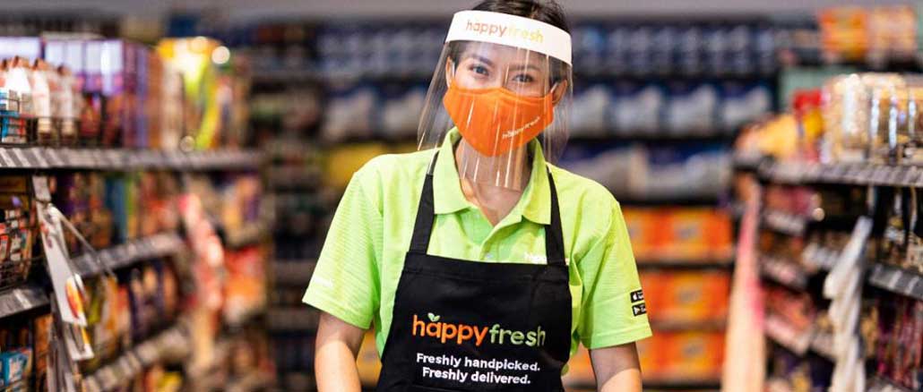 Transaksi HappyFresh dengan OVO
