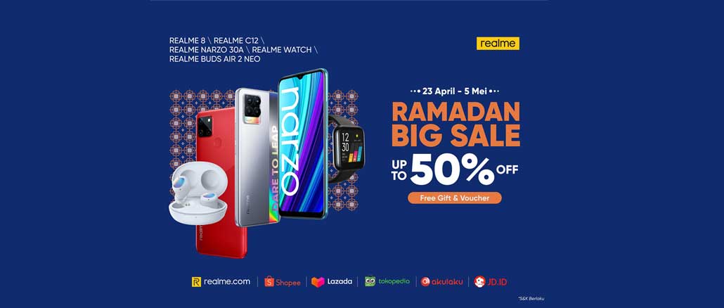 realme Ramadan Big Sale