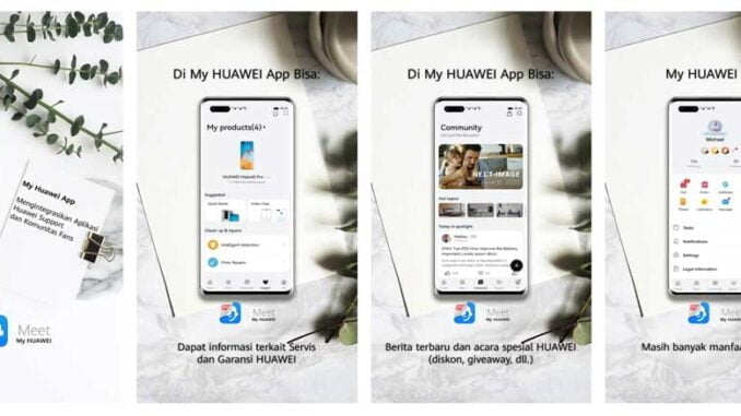 Aplikasi My Huawei