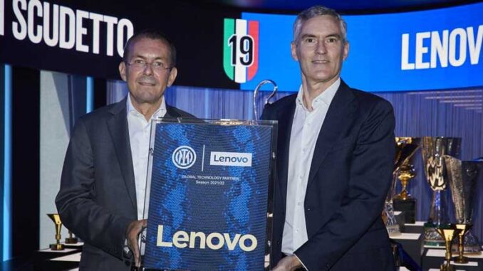 Lenovo Jadi Sponsor Inter Milan