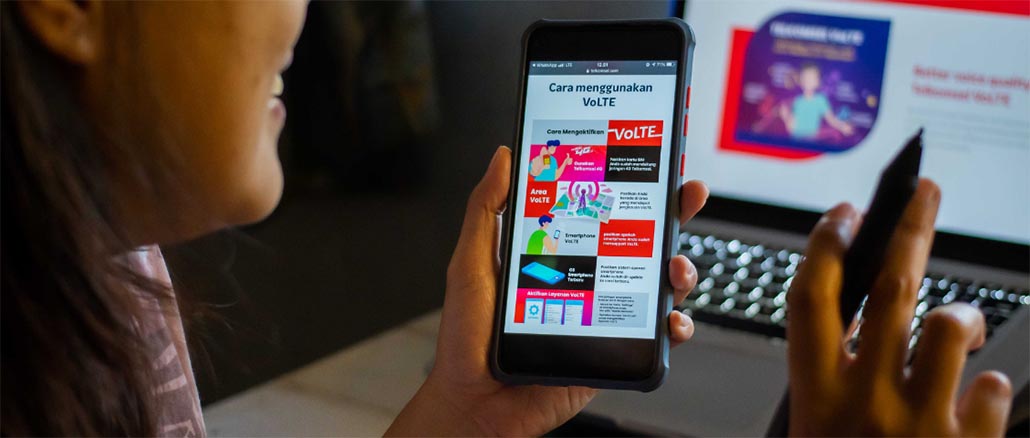Layanan VoLTE Telkomsel