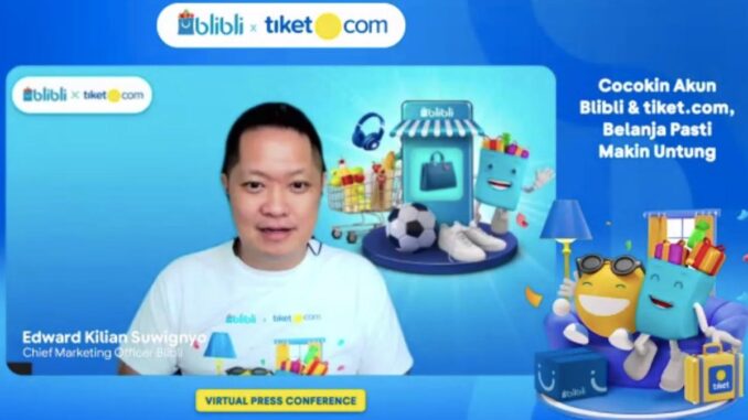 Blibli Kini Terintegrasi dengan Tiket.com