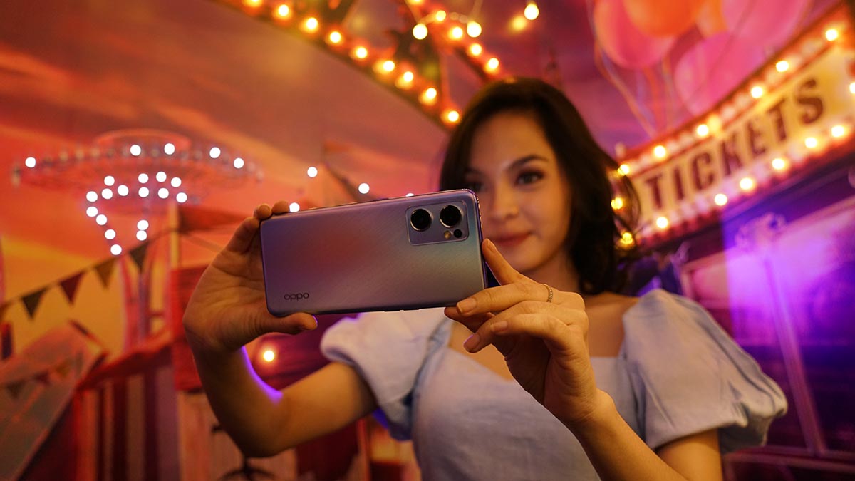 OPPO Reno7 5G Foto Estetik