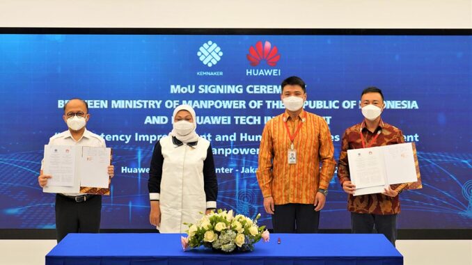 Huawei dan Kementerian Ketenagakerjaan