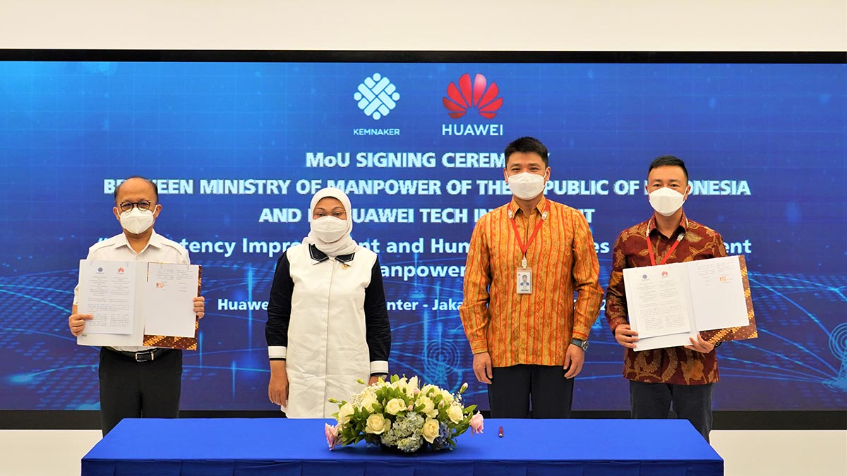 Huawei dan Kementerian Ketenagakerjaan