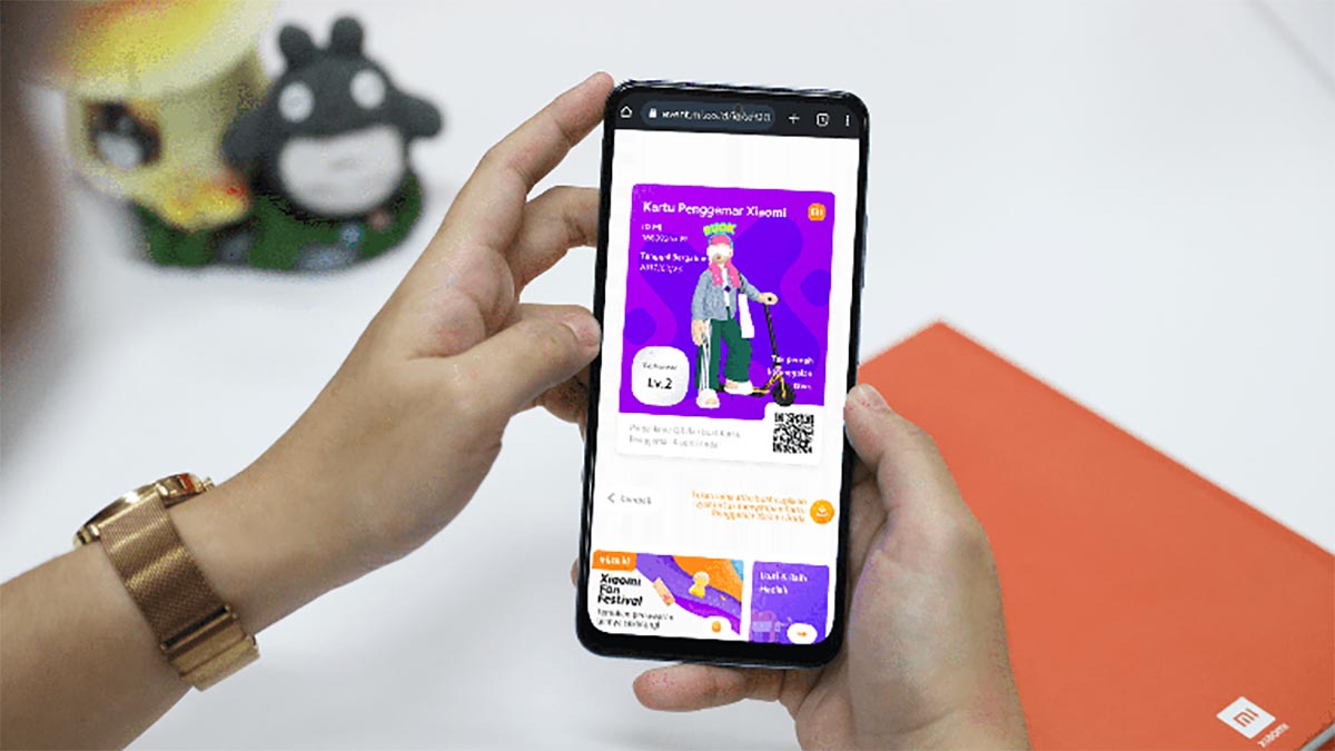 Virtual Xiaomi Fan Card