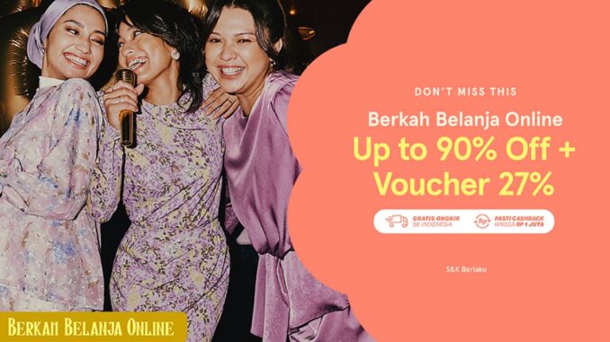 ZALORA Berkah Belanja Online