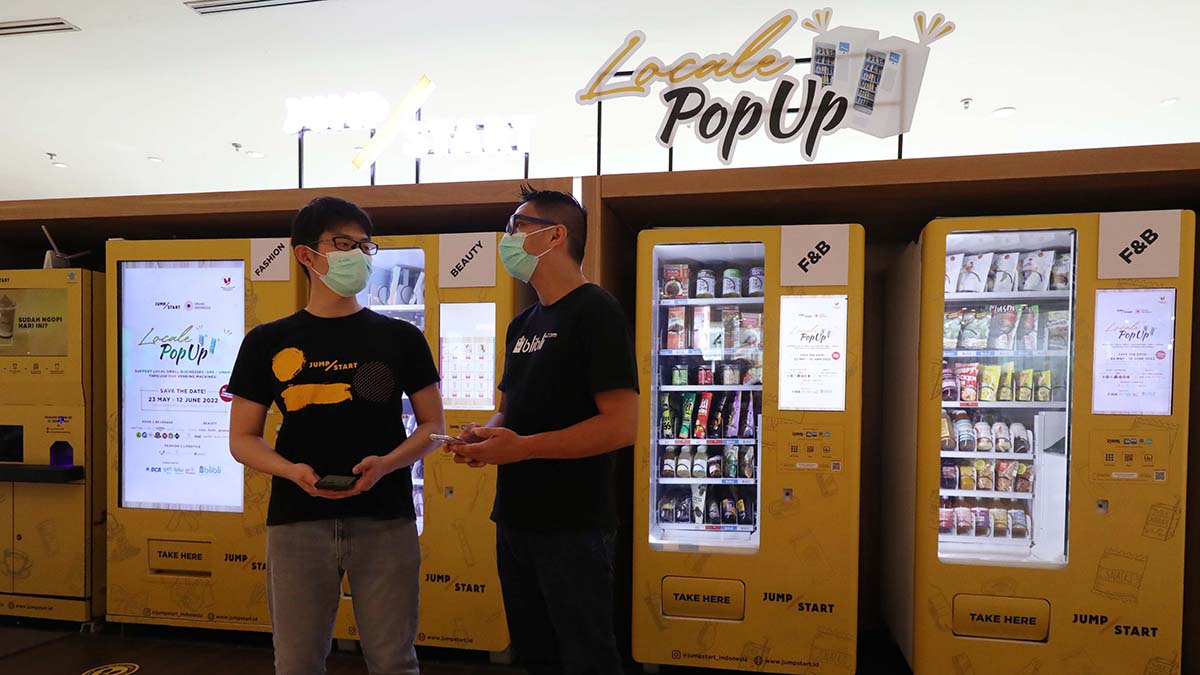 Locale Pop Up Smart Vending Machine