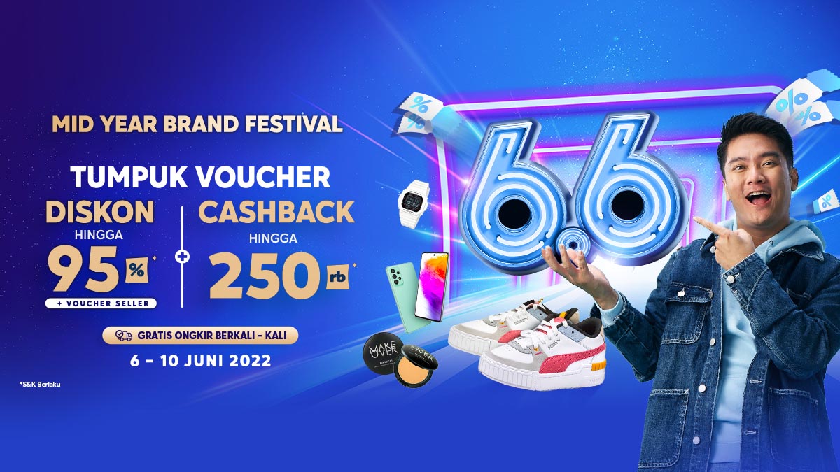 Blibli 6.6 Mid Year Brand Festival