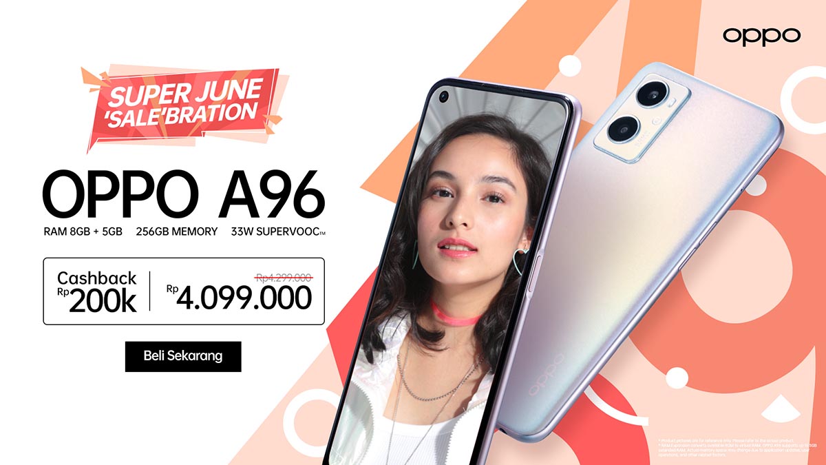 Cashback OPPO A96