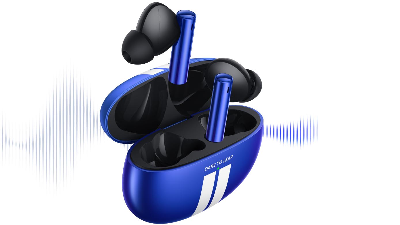 realme Buds Air 3 Racing Stripe Design