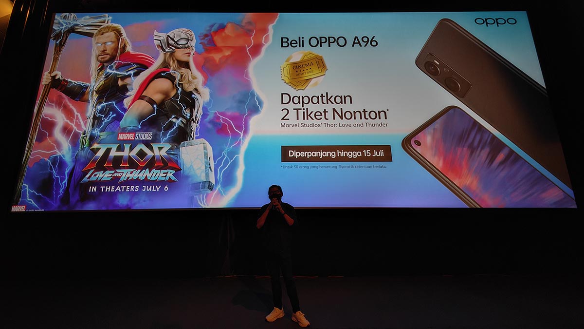 Bali OPPO A96 Gratis Tiket Nonton