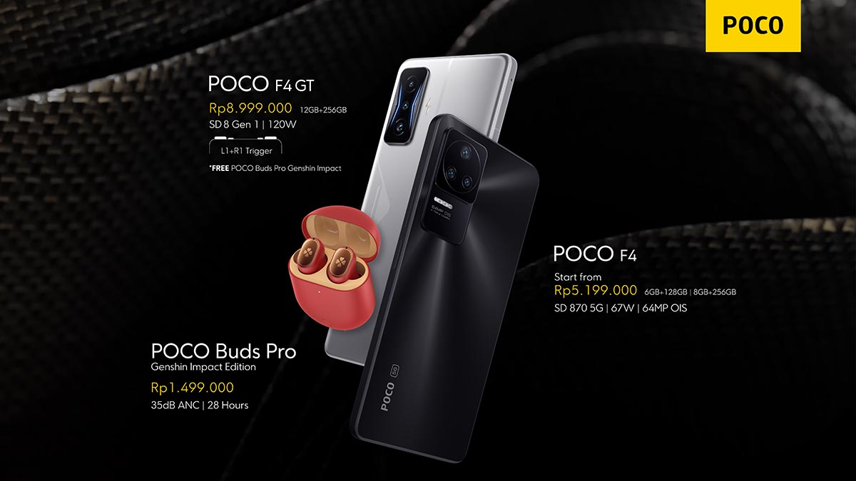 Penjualan Perdana POCO F4 Series