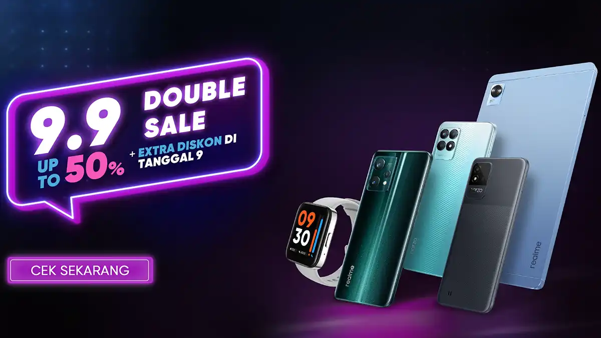 realme 9.9 Double Sale