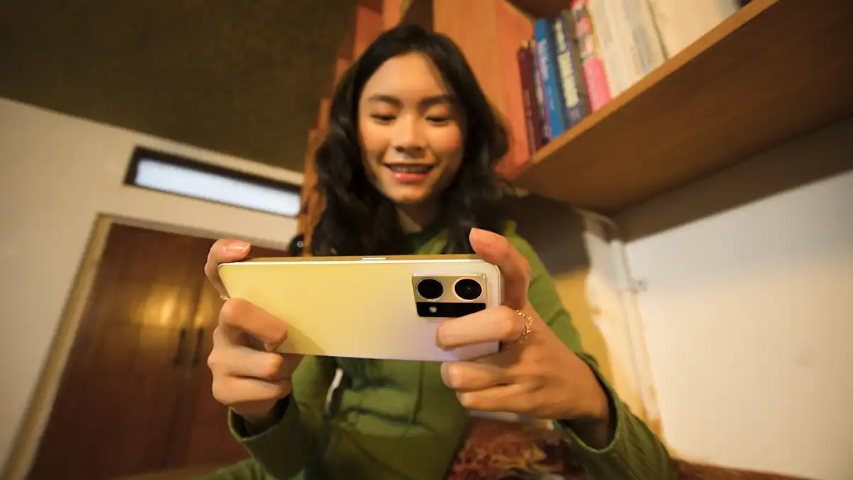 Kamera AI OPPO Reno8