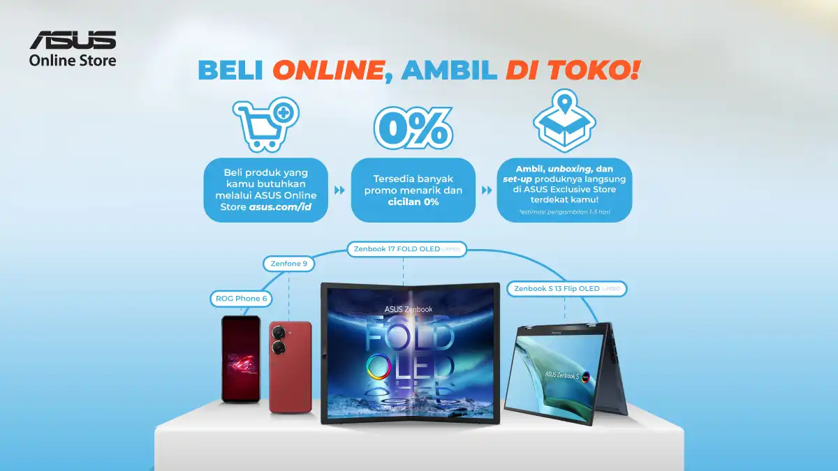 Fitur Baru ASUS Online Store