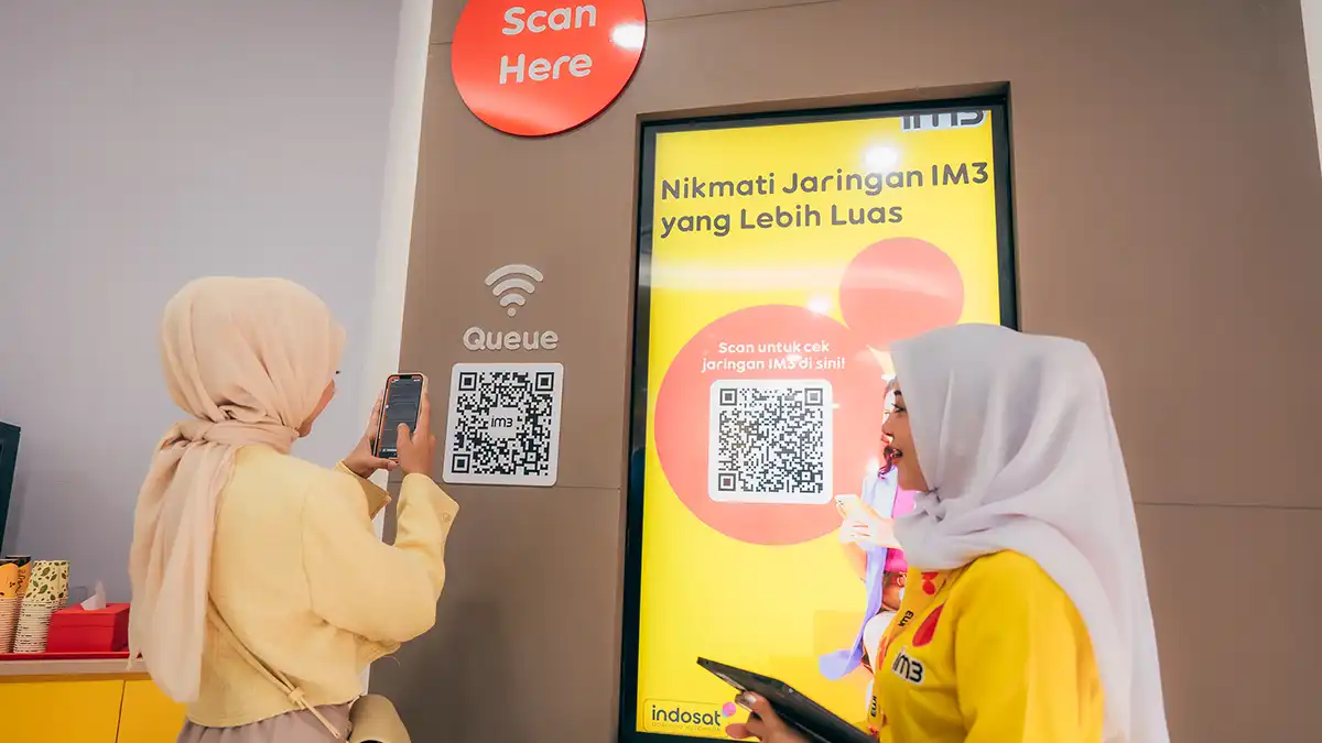 Konsep Baru Gerai IM3