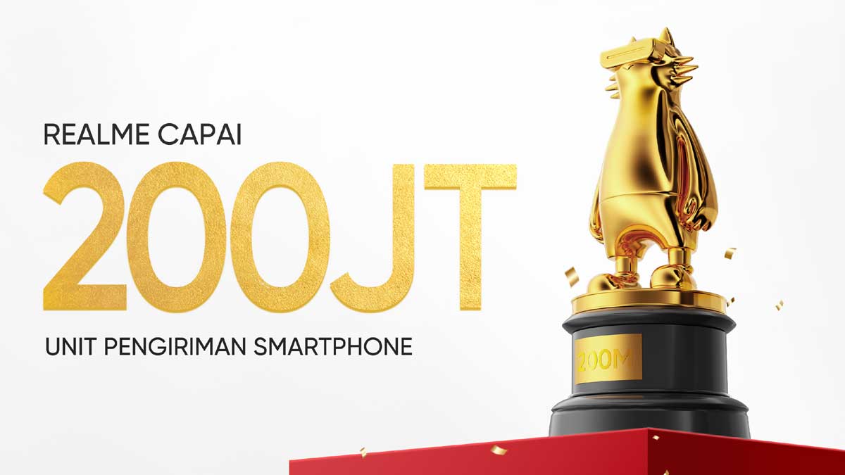 realme fotografi 200 juta pengiriman