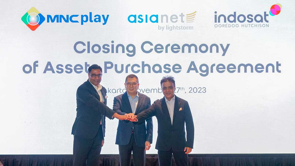 Akuisisi Indosat Asianet MNC Play