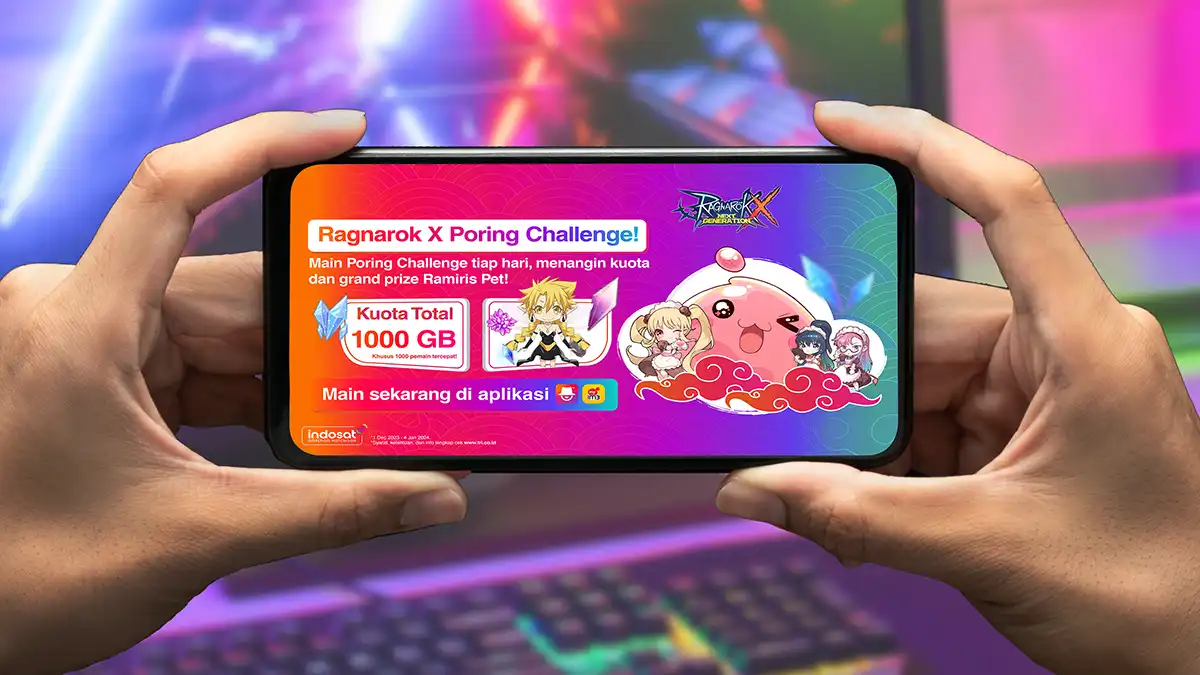 Poring Challenge Indosat Ragnarok X