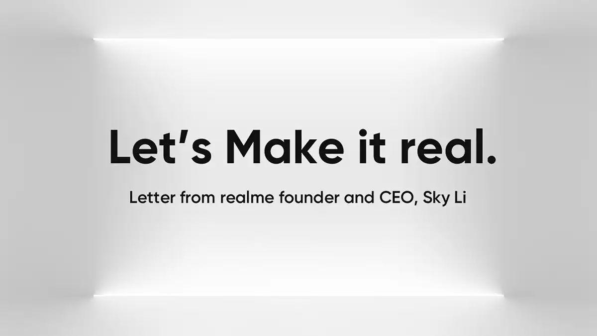 Strategi Baru realme Let's Make it real