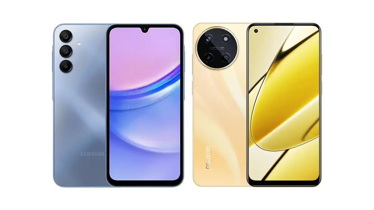 Perbandingan Spek Samsung Galaxy A15 dan realme 11