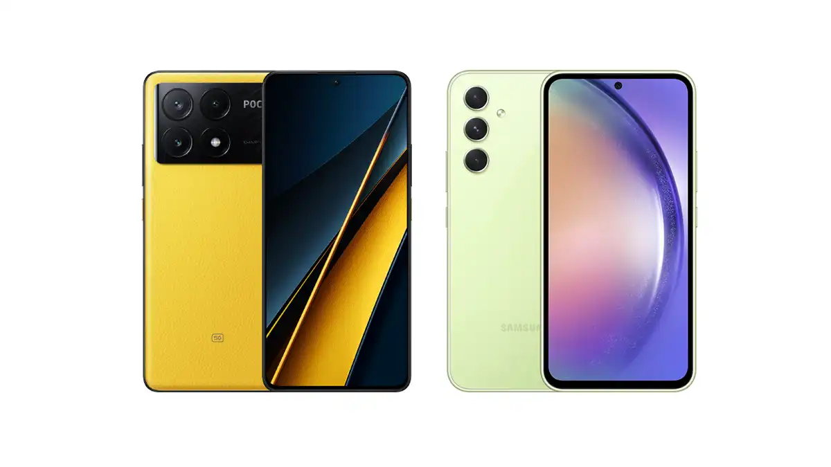 Perbandingan Spek dan Harga POCO X6 Pro 5G dengan Samsung Galaxy A54 5G