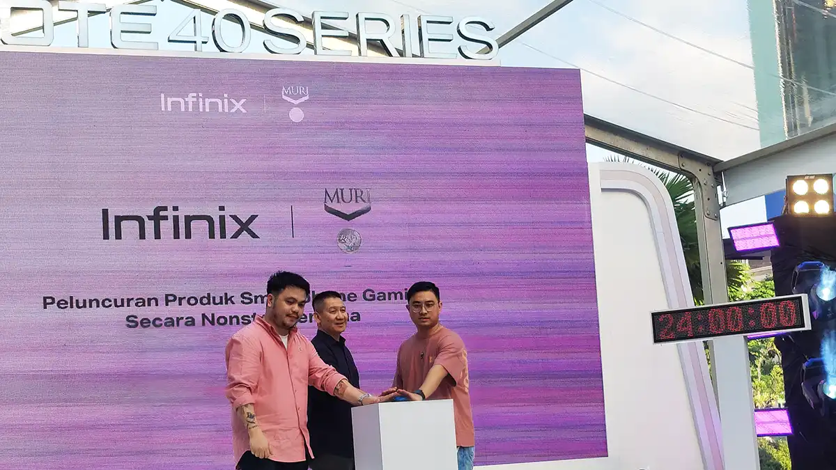 24 Jam Nonstop Launch Infinix Note 40 Series