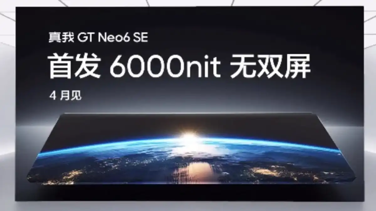 realme GT Neo6 SE Display