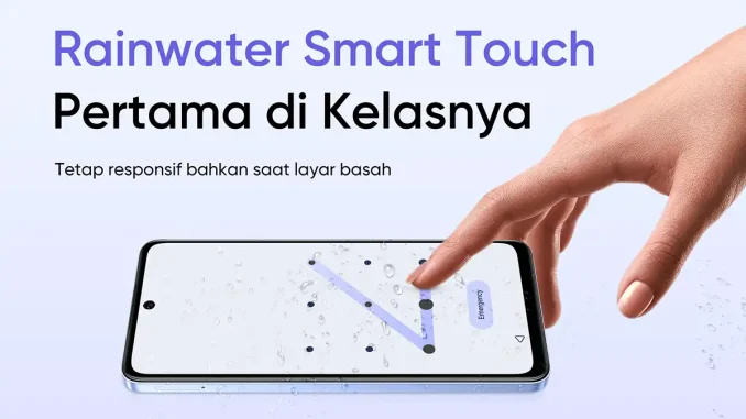 realme C65 Rainwater Smart Touch