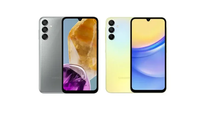 Adu Galaxy M15 5G dengan Galaxy A15 5G