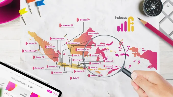 Indosat HiFi Jaringan Fiber Optik