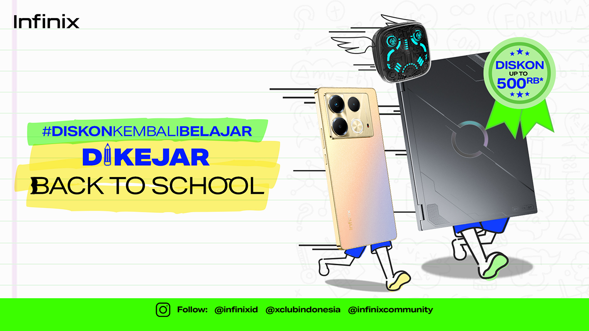 Infinix Dikejar Back to School