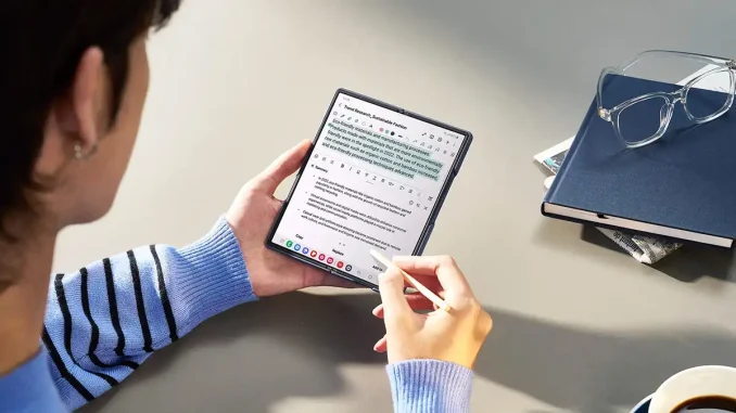 PDF Overlay Galaxy Z Fold6