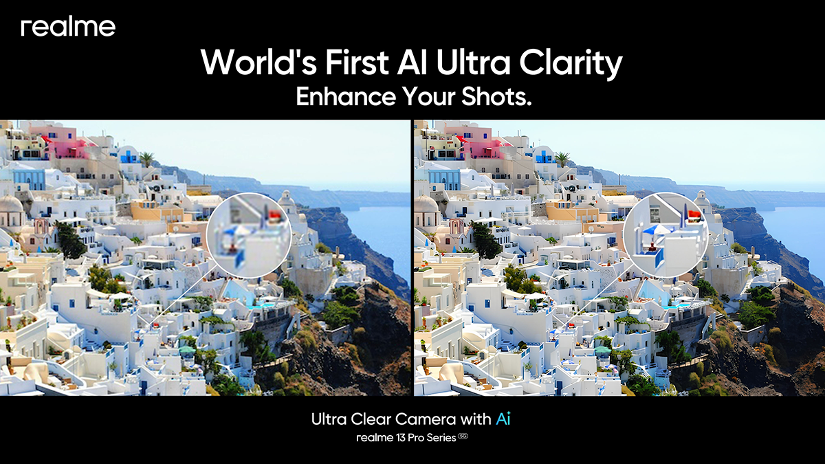 Ultra Clear Camera with AI realme 13 Pro Series 5G