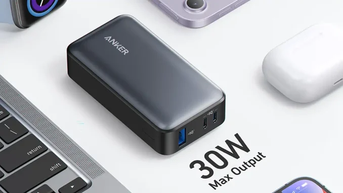 A1256H11 Anker PowerCore 533 Power Bank 30W