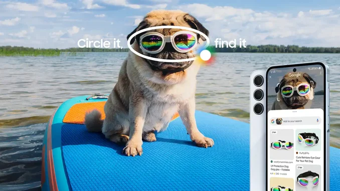 Galaxy A series Circle to Search
