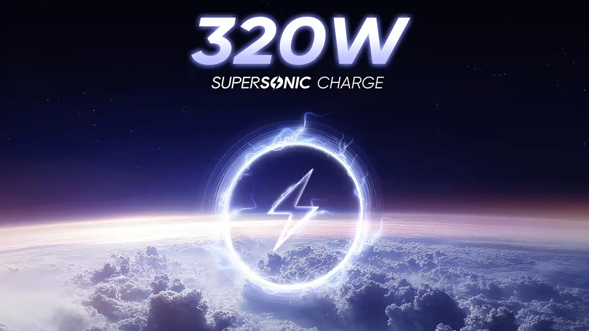 realme 320W SUPERSONIC Charge