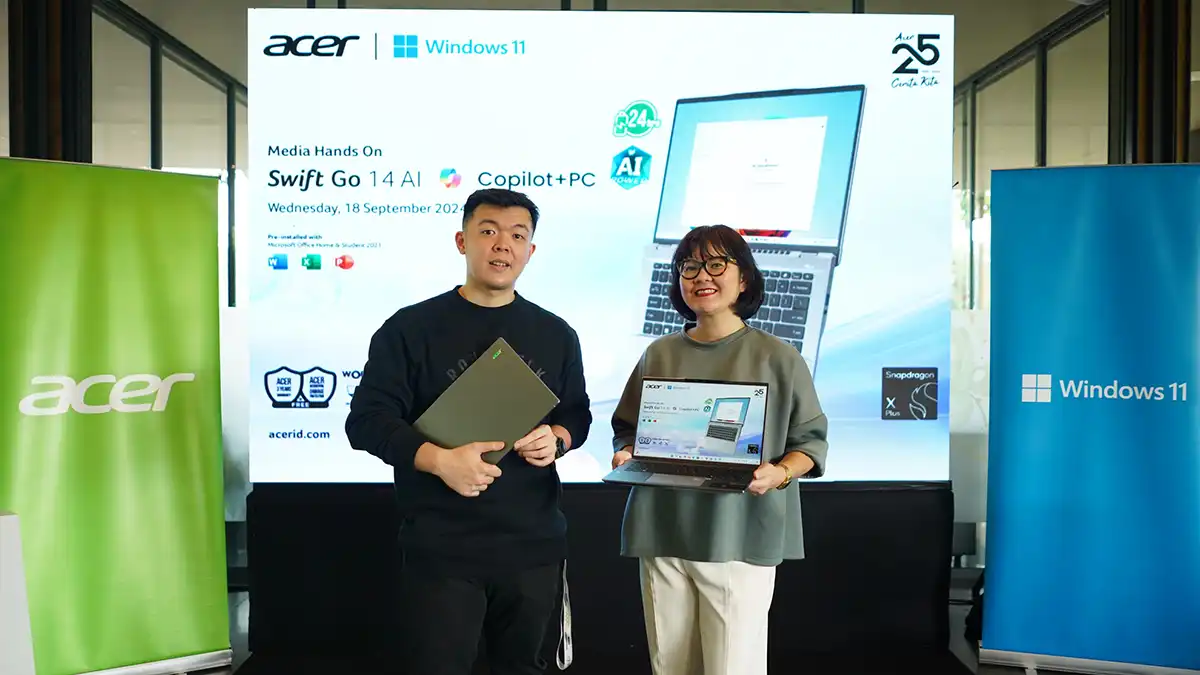 Acer Swift Go 14 AI Indonesia