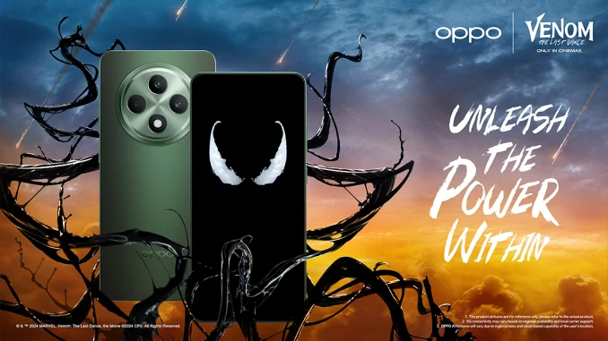 OPPO Reno12 F Series Venom The Last Dance