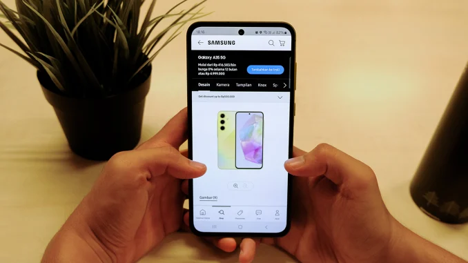 Belanja Online Galaxy A35 5G