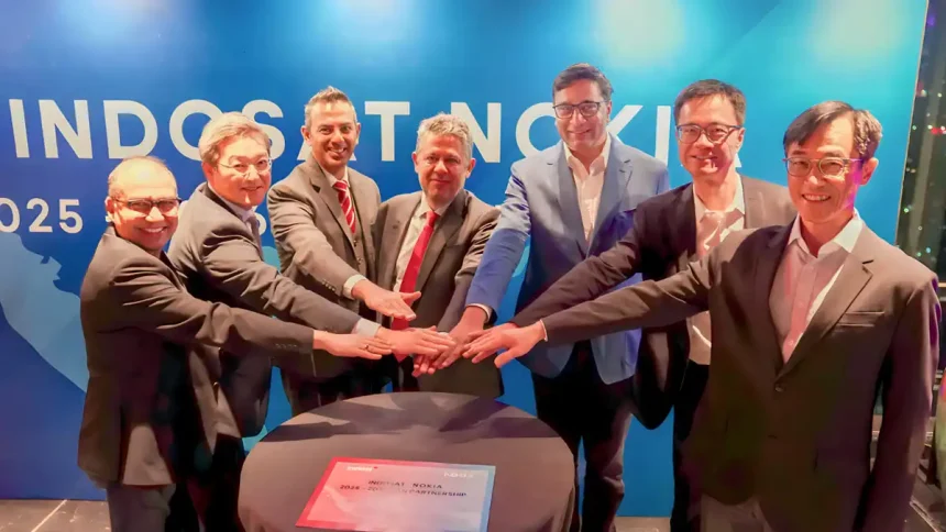 Indosat dan Nokia Perluas Jaringan 4G dan 5G