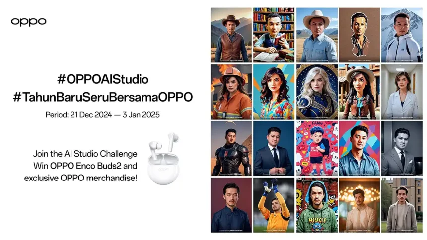 OPPO AI Studio Tahun Baru